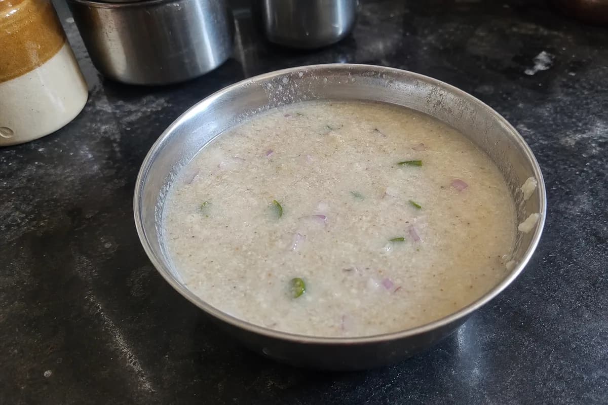 Foxtail Millet Ambali (Korralu / Thinai Ambali)