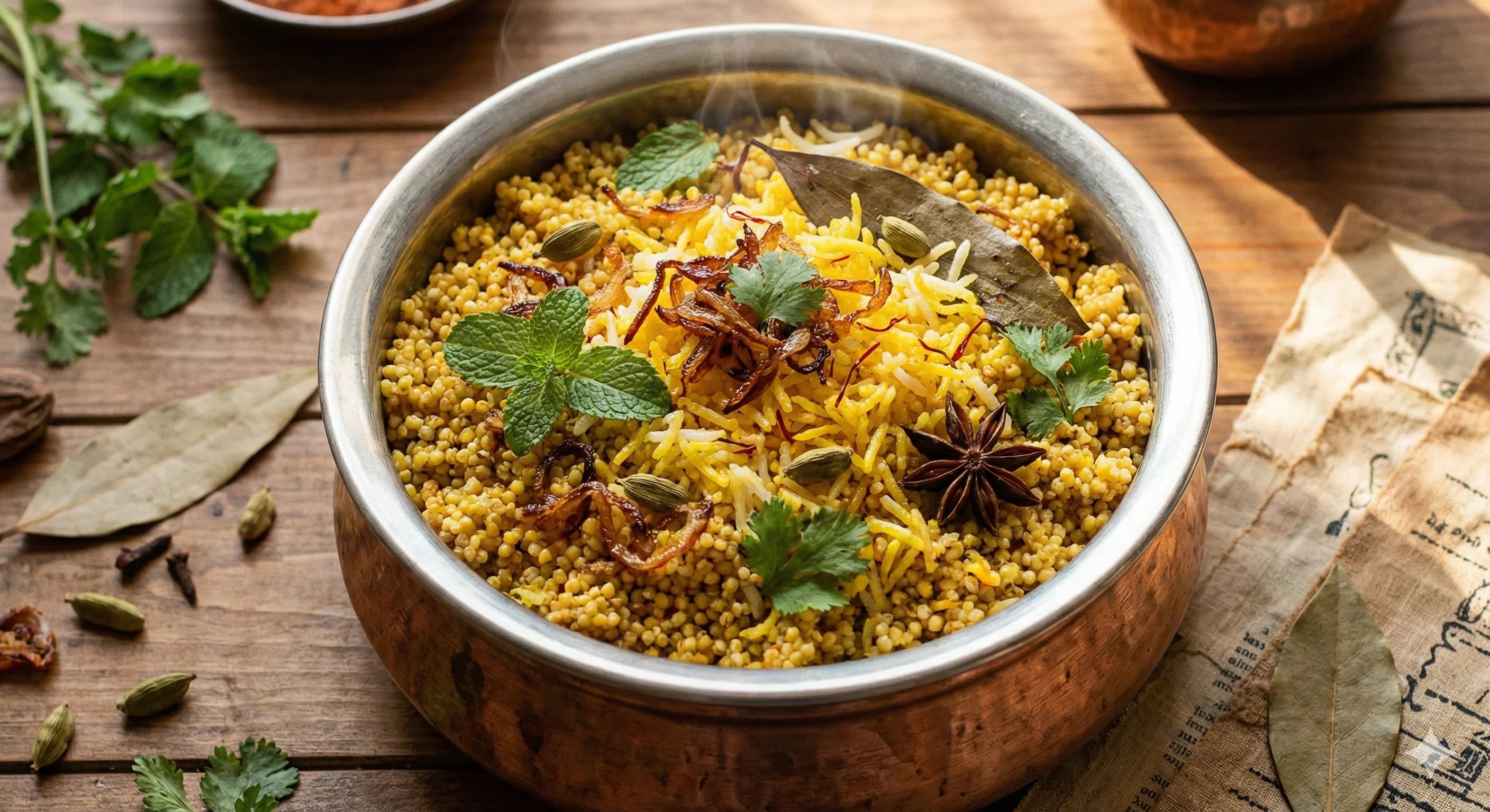 Foxtail Millet Biryani