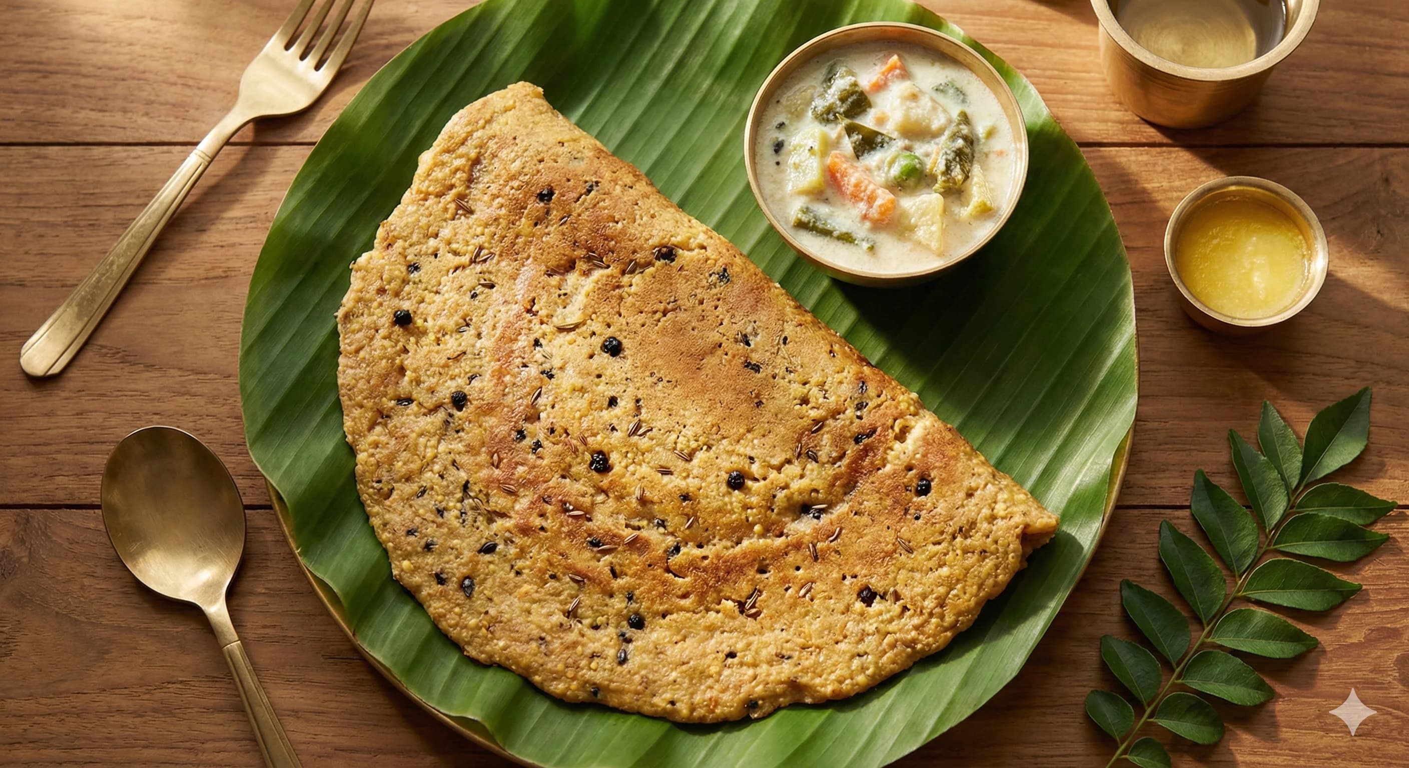 Multi-Millet Adai (Protein Dosa)
